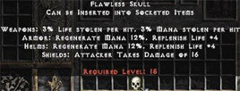 Flawless Skull - Europe Non-Ladder