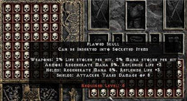 Flawed Skull - Pack of 88 - Europe Non-Ladder