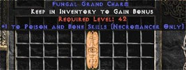 Necromancer Poison & Bone Skills GC (plain) - Europe Non-Ladder