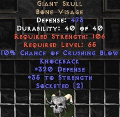 Giant Skull - 2/35/320 - Perfect - Europe Non-Ladder