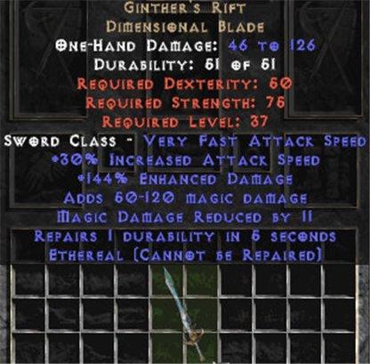 Ginther's Rift - Ethereal - Unid - Europe Non-Ladder