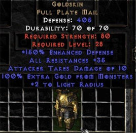 Goldskin - Europe Non-Ladder