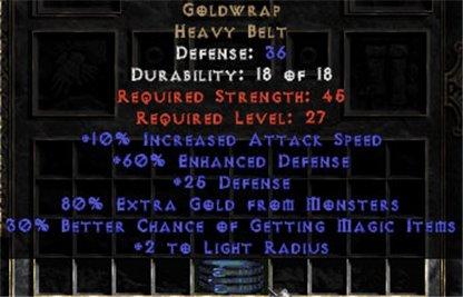 Goldwrap - +60% ED, 80% GF - Perfect - Europe Non-Ladder