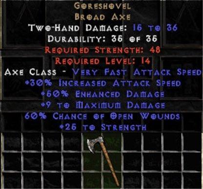 Goreshovel - +50% ED - Perfect - Europe Non-Ladder