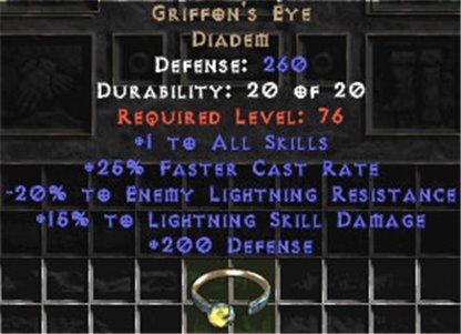 Griffon's Eye - 20/15/150-229 - Europe Non-Ladder