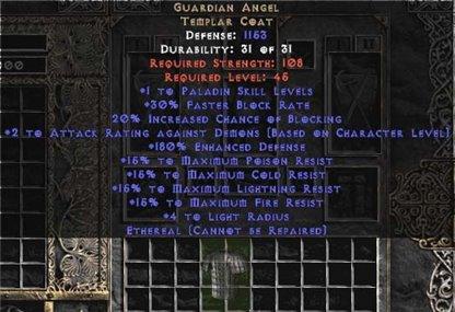 Guardian Angel - Ethereal - Europe Non-Ladder