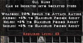 Gul Rune - Europe Non-Ladder