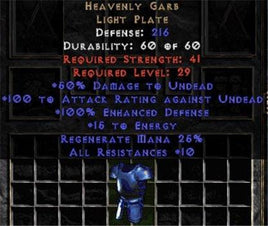 Heavenly Garb - Europe Non-Ladder