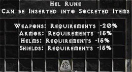 Hel Rune - East Non-Ladder