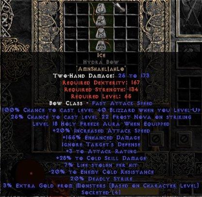 Ice Hydra Bow - 140-189% ED & 25-29% CSD - Europe Non-Ladder