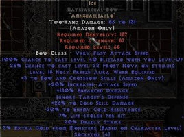 Ice Matriarchal Bow - 3 B&C - 140-189% ED & 30% CSD - Europe Non-Ladder