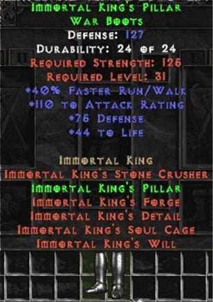 Immortal King's Pillar - Europe Non-Ladder