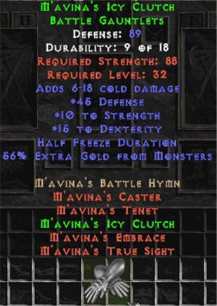 M'avina's Icy Clutch - Europe Non-Ladder