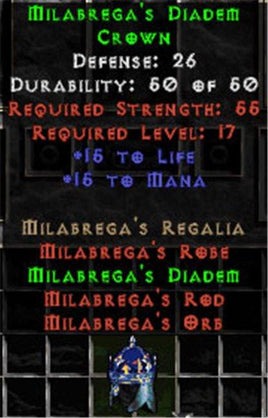 Milabrega's Diadem - 25-44 Def - Europe Non-Ladder