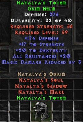 Natalya's Totem - +20 All Res - Europe Non-Ladder