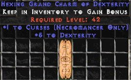 Necromancer Curses w/ 3-5 Dex GC - Europe Non-Ladder