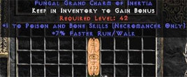 Necromancer Poison & Bone Skills w/ 7% FRW GC - Europe Non-Ladder