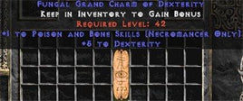 Necromancer Poison & Bone Skills w/ 3-5 Dex GC - Europe Non-Ladder