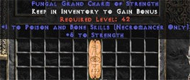 Necromancer Poison & Bone Skills w/ 3-5 Str GC - Europe Non-Ladder