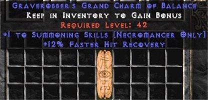 Necromancer Summoning Skills w/ 12% FHR GC - Europe Non-Ladder