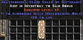 Necromancer Summoning Skills w/ 30 Life GC - Europe Non-Ladder