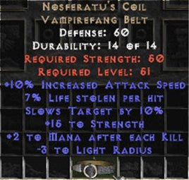 Nosferatu's Coil - Europe Non-Ladder