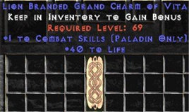 Paladin Combat Skills w/ 40 Life GC - Europe Non-Ladder