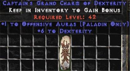 Paladin Offensive Auras w/ 6 Dex GC - Europe Non-Ladder