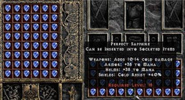 Perfect Sapphire - Pack of 88 - Europe Non-Ladder