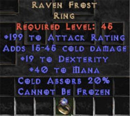 Raven Frost - +15-19 Dexterity - Europe Non-Ladder