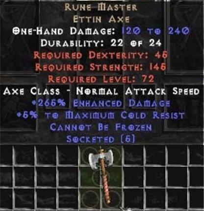 Rune Master - 250%+ ED, 5 Sockets - Europe Non-Ladder