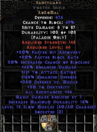 Sanctuary Vortex Shield - 65% ED/121 AR - 60-69 Res - Europe Non-Ladder