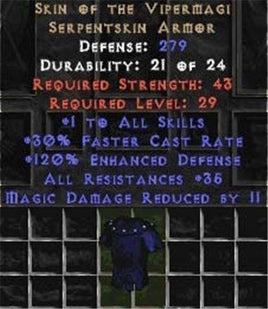 Skin of the Vipermagi- 35 Res All & 9-12 MDR - East Non-Ladder