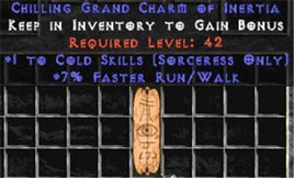 Sorceress Cold Skills w/ 7% FRW GC - Europe Non-Ladder