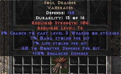 Soul Drainer 7% ml & 7% ll - Europe Non-Ladder