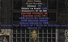 Spike Thorn 20% DR - Europe Non-Ladder