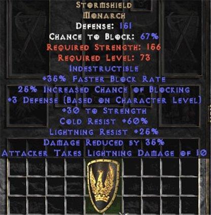 Stormshield - 148 Base Defense - Perfect - East Non-Ladder