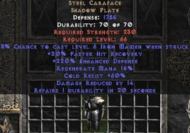 Steel Carapace - 60% Cold Resist - East Non-Ladder