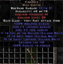 Stormeye - +120% ED - East Non-Ladder