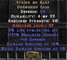 String of Ears 15% DR - East Non-Ladder