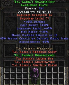 Tal Rasha's Guardianship - 941 Def - Perfect - East Non-Ladder