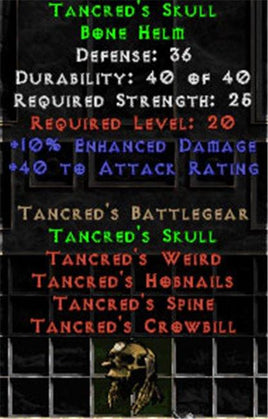 Tancred's Skull - East Non-Ladder