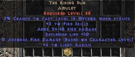 The Rising Sun - East Non-Ladder