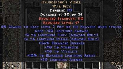 Thundergod's Vigor - East Non-Ladder