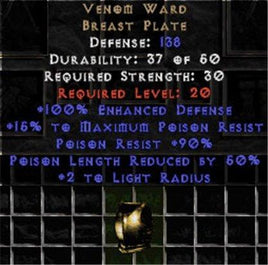 Venom Ward - East Non-Ladder