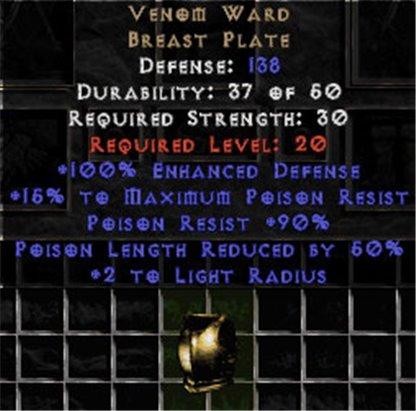 Venom Ward - West Non-Ladder