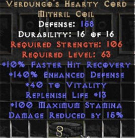 Verdungo's Hearty Cord 15% DR - Europe Non-Ladder