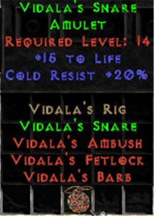 Vidala's Snare - East Non-Ladder