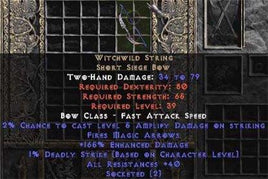 Witchwild String - East Non-Ladder