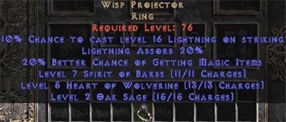 Wisp Projector 20% LA & 20% MF - Perfect - West Non-Ladder